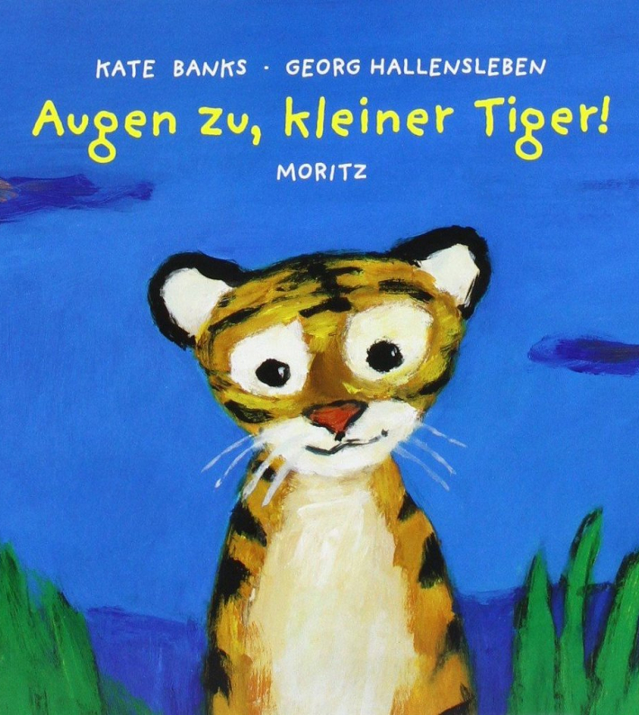 Buchcover Augen zu kleiner Tiger